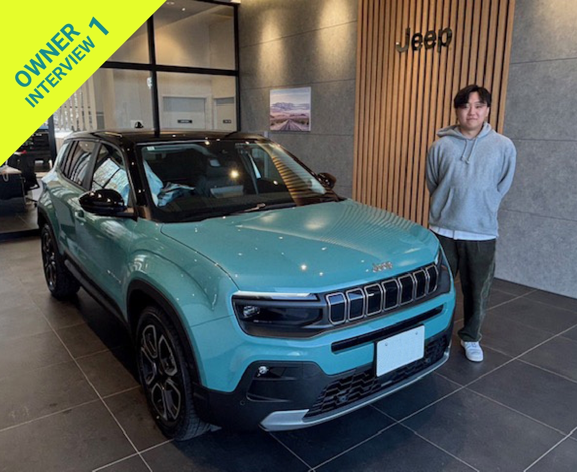 FREEDOM IS ELECTRIC その日常に電気が走る Jeepの本気を注ぎ込んだ、 Jeep史上初の100% バッテリー式EV。All-New Jeep ® Avenger